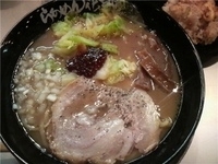 「ギンギラ星+鉄板イタめし（醤油バター味）」@らあめん花月嵐 大宮三橋店の写真