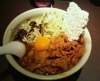 「アキバカリー麺」@麺屋武蔵 武仁の写真