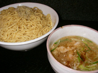 「塩つけめん 大盛り」@塩そば 桑ばらの写真