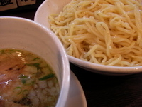 「つけ麺（あっさり塩）（並）」@彩色ラーメン きんせい 高槻駅前店の写真