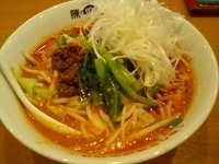 「野菜担々麺780円+2辛40円+白髪ネギ100円」@陳麻家 春日部武里店の写真