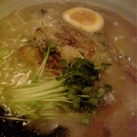 「塩角煮チャーシュー麺（鶏白湯ver）780円」@支那そば 竹風の写真