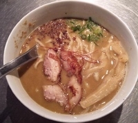 「グリーンカレーソバ:850円」@BASSANOVAの写真