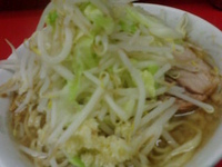 「小ラーメン ヤサイ ニンニク」@ラーメン二郎 小岩店の写真