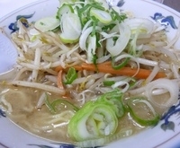 「塩野菜ラーメン（850円）」@元祖北海道旭川ラーメン ぺーぱんの写真