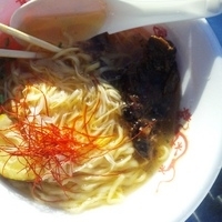 「【麺劇場 玄瑛】 海老香麺（800円）」@お台場ラーメンPARKの写真