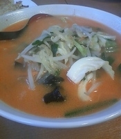 「ピリ辛ラーメン味噌」@中華そば はなせきらーめんの写真