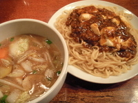 「肉豆腐つけ麺」@酒と肴と麺の店 田村屋の写真