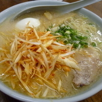 「ネギラーメン（とんこつ風こってりスープ）」@ラーメン カポネの写真