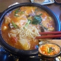 「石焼完熟トマトラーメン 861円」@爆裂石焼らーめん 一兆 つくば店の写真