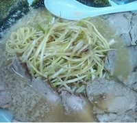 「ネギチャーシュー麺（麺硬め）850円」@ラーメンショップ 新守谷店の写真