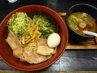 「つけ麺全部のせ（あつもり）」@つけめん舎 一輝の写真