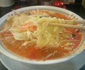 「味噌辛し野菜らーめん619円」@幸楽苑 舎人店の写真