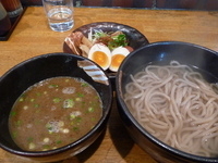 「特製煮干餅粉つけ麺」@ラーメン天天の写真