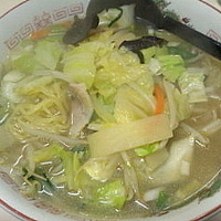 「タンメン600円」@栄来軒の写真