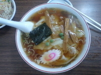 「ワンタンメン」@多万里食堂の写真
