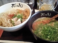 「濃厚つけ豚そば（300g）+中ジョッキ（950円+350円）」@濃厚豚そば ぶれんの写真