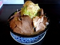 「野菜らーめん（並盛） チャーシュートッピング」@麺屋 一心の写真