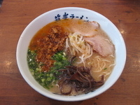 「肉みそラーメン」@筑豊ラーメン 山小屋 元祖山小屋香春創業店の写真