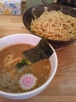 「つけ麺（あつもり）大盛り（400㌘）￥730円+￥150円」@ニ升屋の写真