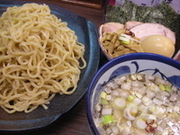 「特製つけそば1050円」@頓知房の写真