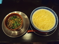 「釜揚げつけ麺」@東京らあめんタワー 芝大門本店の写真