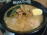 「げんこつラーメン+メンマ」@らあめん花月嵐 朝霞田島店の写真