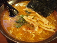 「ラーメン（700円）+メンマ（80円）」@NOODLE BAR BUGSY 渋谷店の写真