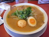 「とん豚麺（蔵出し味噌味）」@こだわりらーめん ゆきむら亭 荒川沖店の写真