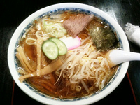 「冷しらーめん:￥750」@栄屋本店の写真