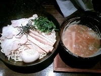 「白のつけめん（全部のせ）」@麺者 すぐれの写真