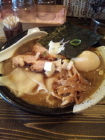 「特製煮干ラーメン」@すごい煮干ラーメン凪 新宿ゴールデン街店 本館の写真