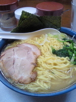 「ラーメン（同額大盛）」@無邪気 自由が丘南口店の写真