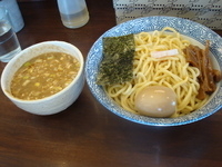 「つけ麺 750円 +ねぎ」@らぁ麺つけ麺 ふえ木の写真
