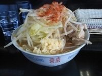 「鶏郎味噌味 中盛（800円）」@潮中華 KAZEの写真