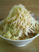 「ラーメン（野菜、カラメ、ニンニク少なめ）」@ラーメン二郎 栃木街道店の写真