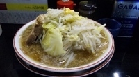 「ラーメン 野菜多め ニンニク」@らぁめん 元気の源の写真