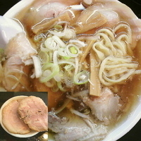 「チャーシューメン（麺硬め）¥800」@青竹手打ちラーメン 麺屋ばくの写真