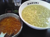 「つけ麺味噌辛口中盛あつもり（800円）」@らーめん香月 恵比寿本店の写真