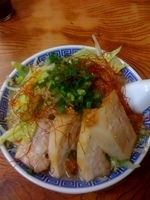 「塩麺（夜、中盛、小豚）」@明心角ふじの写真