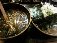 「ネギチャーシューつけ麺」@かわうち家の写真