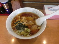 「醤油ラーメン+半カレー（Aランチ） 850円」@尾道ラーメン 正ちゃんの写真