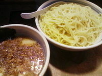 「桜えびつけ麺（大盛）」@天空の写真