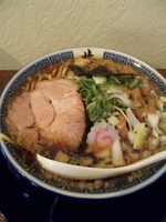 「背脂醤油 大盛【850円】」@井田商店の写真