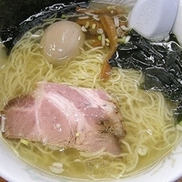 「塩ラーメン(煮玉子トッピング)」@政宗ラーメンの写真