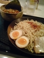 「つけ麺えび味（並）+熟味玉子」@つけ麺処 桜みちの写真
