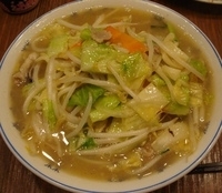 「復刻タンメン（、野菜炒め、餃子、ライス）」@東池袋大勝軒 本店の写真