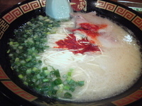 「ラーメン+替玉（790円+150円）」@一蘭 六本木店の写真