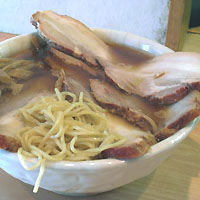 「ちゃあしゅうめん 大盛」@中華そば 橙屋の写真