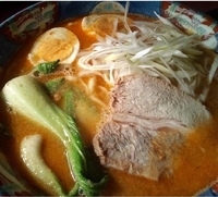 「担々麺+半ライス（700円+150円）」@手打らーめん 珍來 つくば松代店の写真